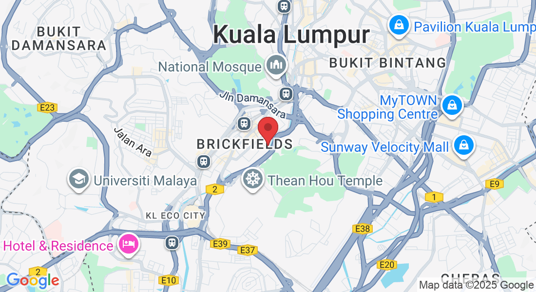 6, Jalan Tun Sambanthan, Brickfields, 50470 Kuala Lumpur, Wilayah Persekutuan Kuala Lumpur, Malaysia