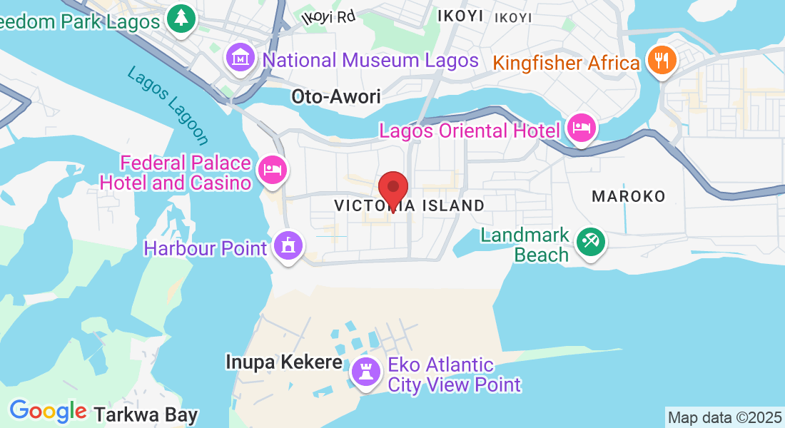 Victoria Island, Lagos, Victoria Island, Lagos 106104, Lagos, Nigeria