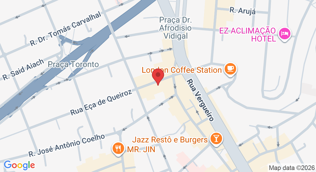 Rua Eça de Queiroz, 75 - Vila Mariana, São Paulo - SP, 04011-050, Brasil