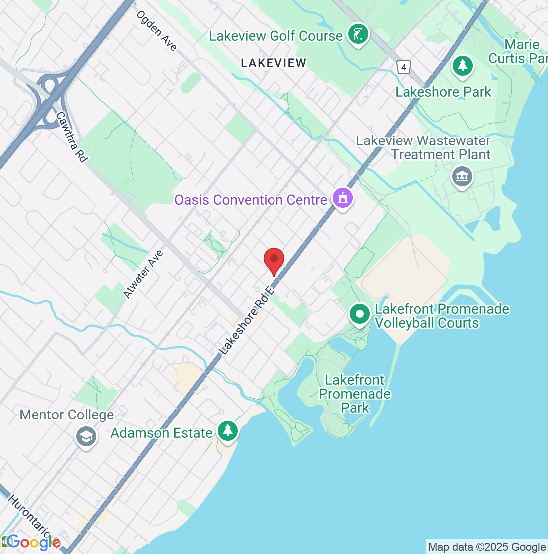 811 Lakeshore Rd E, Mississauga, ON L5E 1C8, Canada