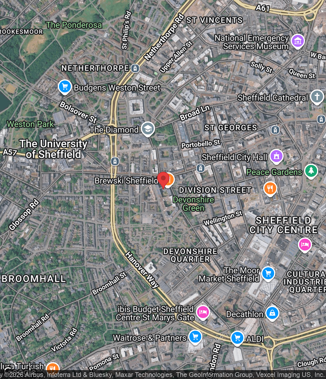 Fitzwilliam St, Sheffield S1 4JB, UK
