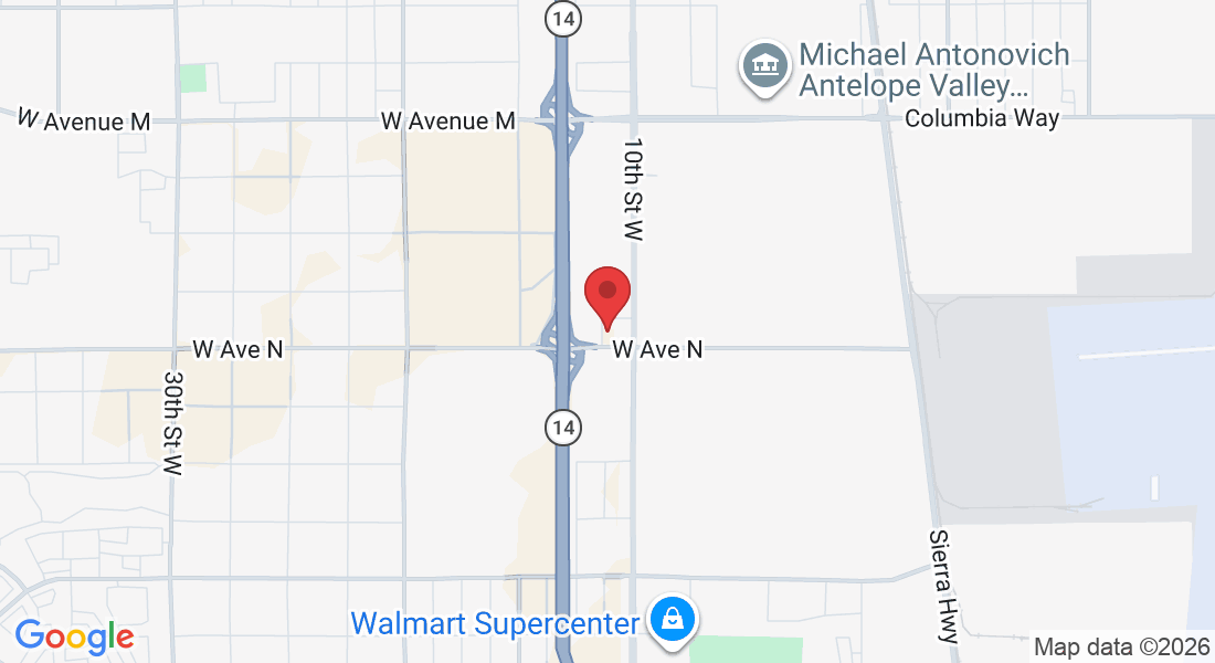 41230 11th St W Suite F, Palmdale, CA 93551, USA