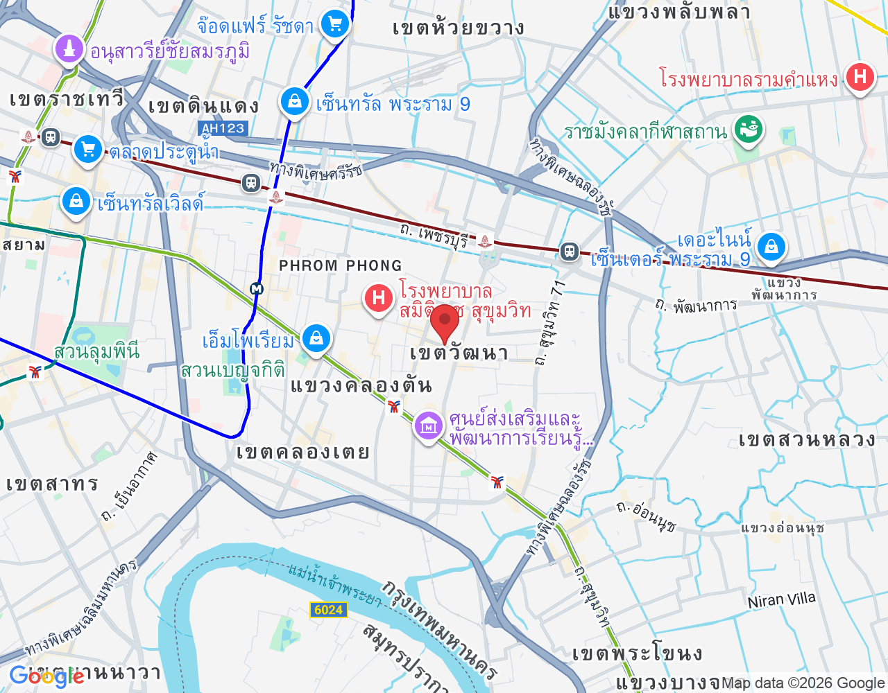 ถ. ทองหล่อ แขวงคลองตันเหนือ เขตวัฒนา กรุงเทพมหานคร 10110 ประเทศไทย