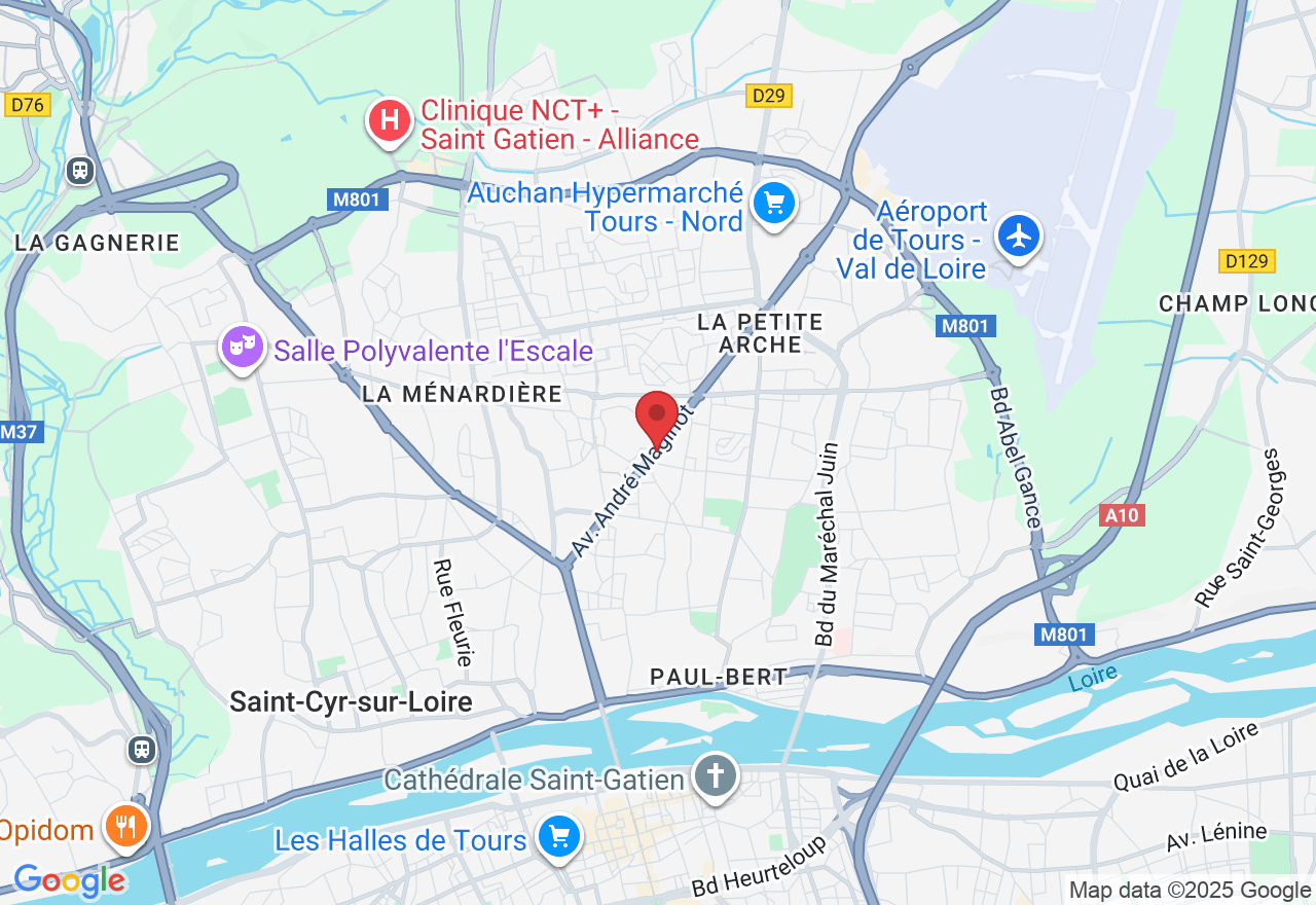 85 bis Av. André Maginot, 37100 Tours, France