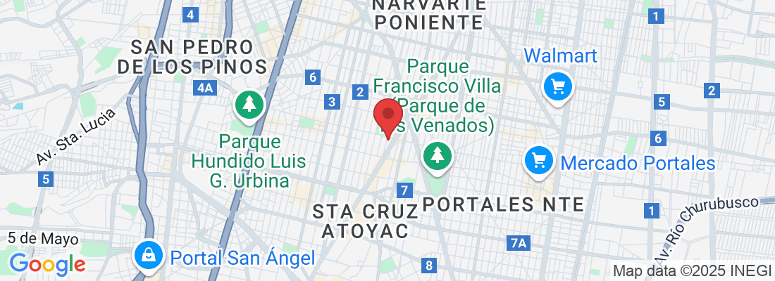 C. J. Enrique Pestalozzi 1310, Col del Valle Sur, Benito Juárez, 03104 Ciudad de México, CDMX, México