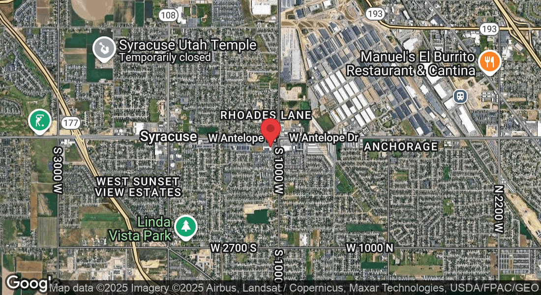 1089 W 1700 S, Syracuse, UT 84075, USA