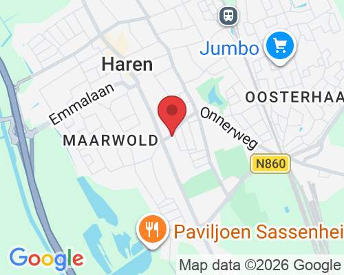 Hertenlaan 7, 9751 GA Haren, Nederland