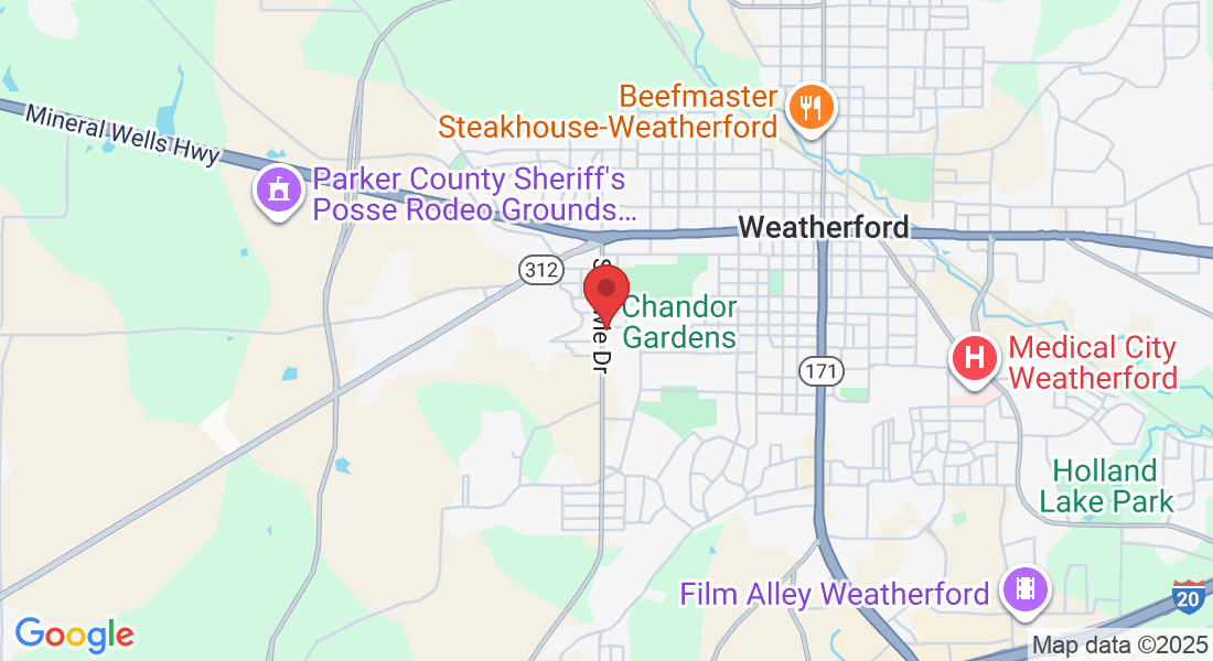 601 S Bowie Dr, Weatherford, TX 76086, USA