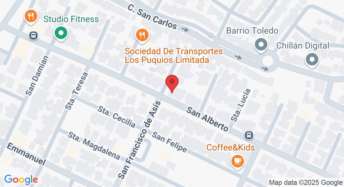 San Alberto 1709, 3870000 Chillán, Ñuble, Chile