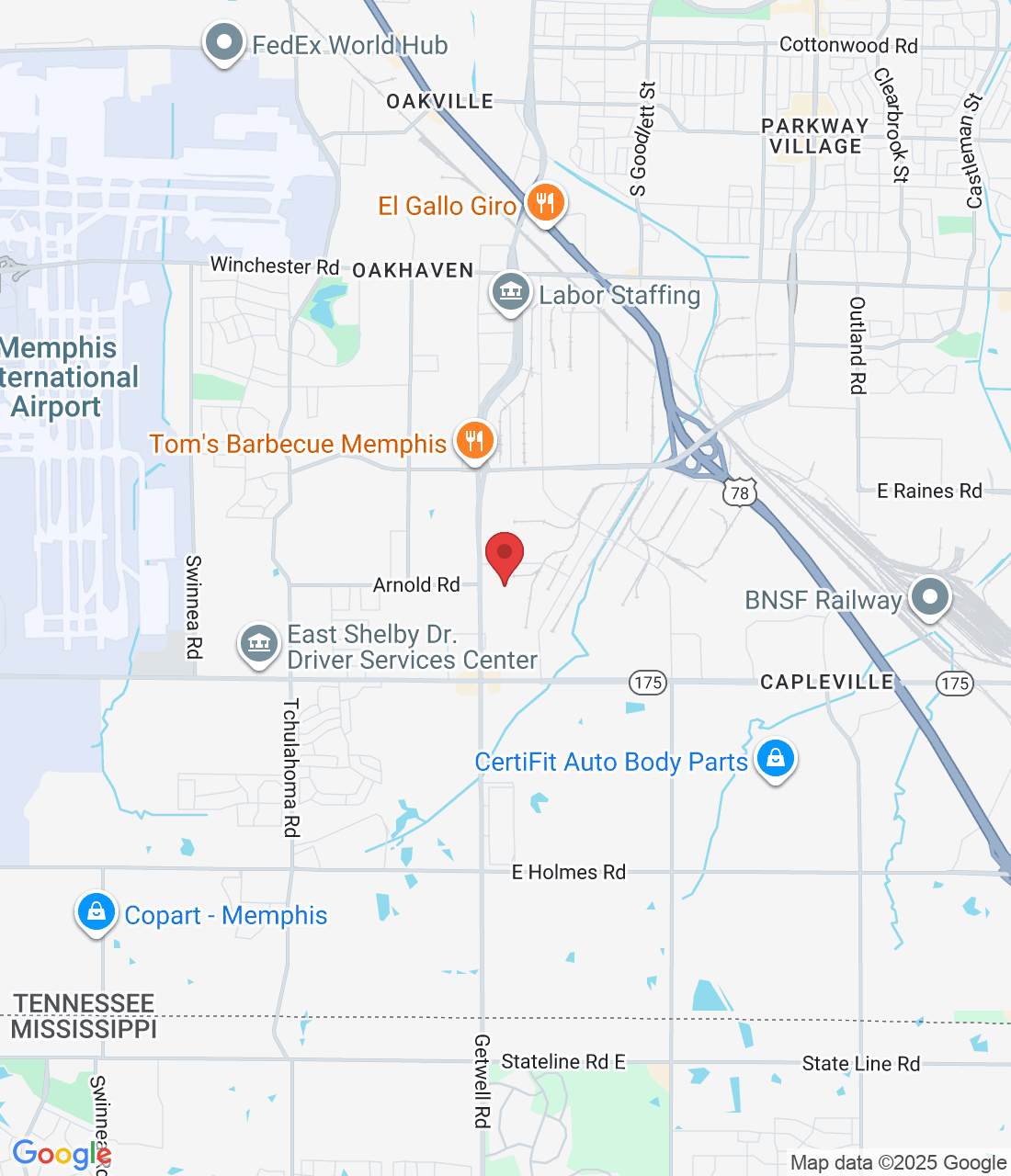 Memphis, TN 38118, USA