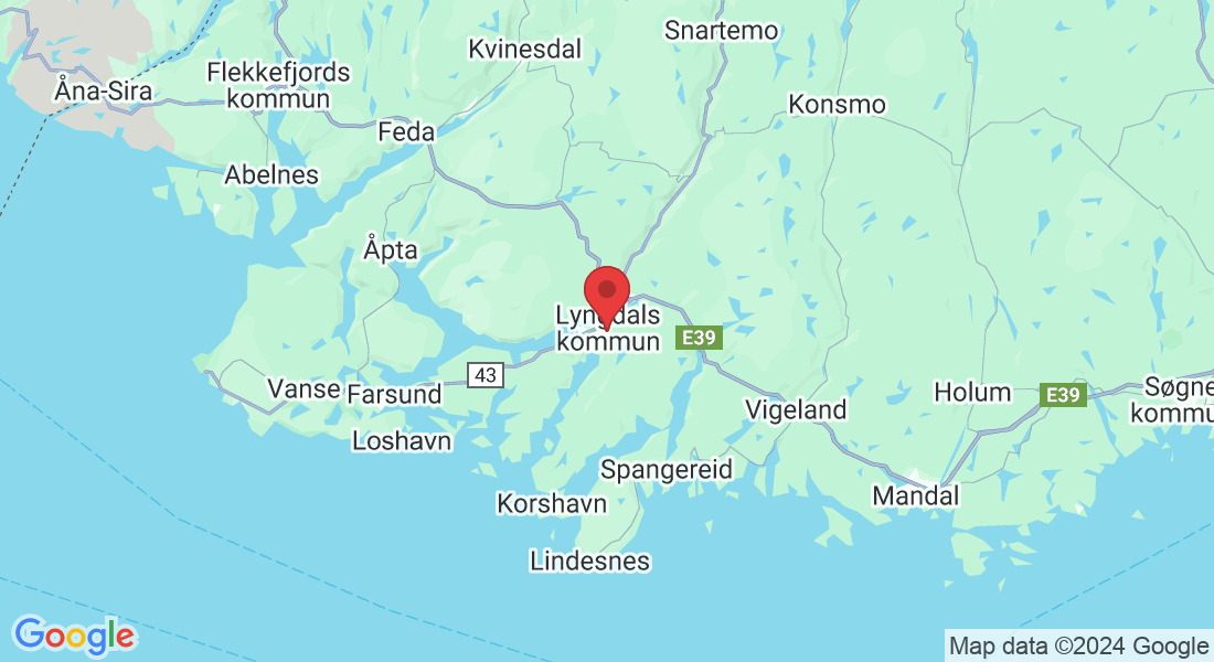 Agnefestveien 22, 4580 Lyngdal, Norge