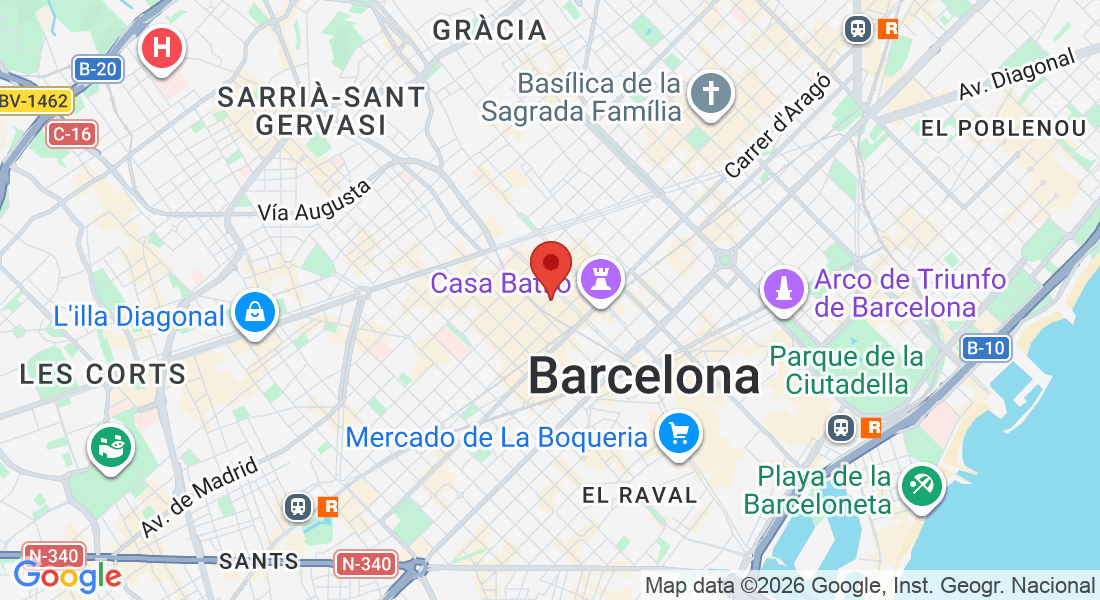 95R6+V6Q, Barcelona, España
