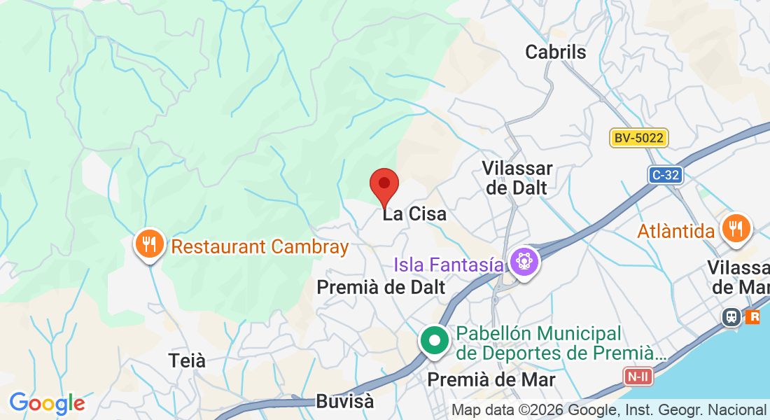 G86W+3CR, 08338 Premià de Dalt, Barcelona, España