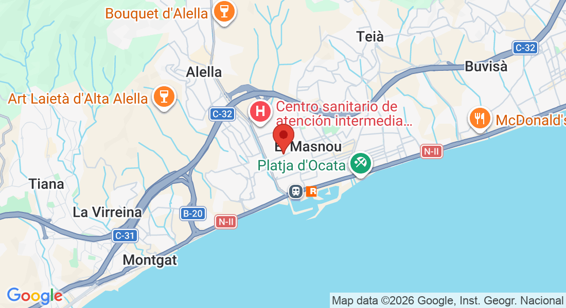 F8J4+MW9, 08320 El Masnou, Barcelona, España