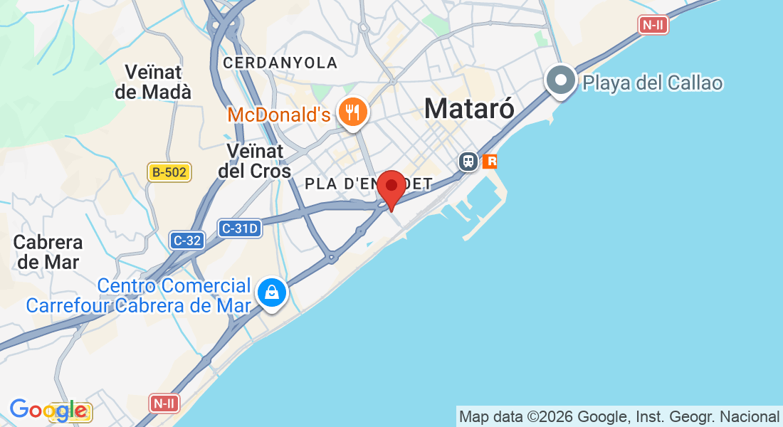 Carrer d'Ernest Lluch, 08302 Mataró, Barcelona, España