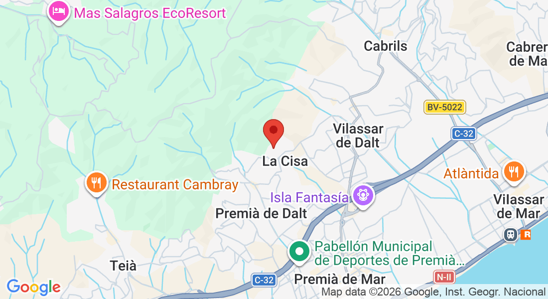 G86X+H4C, 08338 Premià de Dalt, Barcelona, España