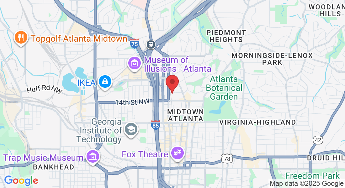 1230 W Peachtree St NE suite 1900, Atlanta, GA 30309, USA