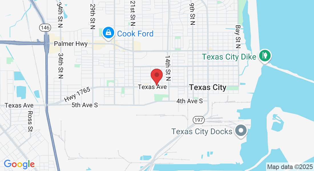 1536 Texas Ave, Texas City, TX 77590, USA