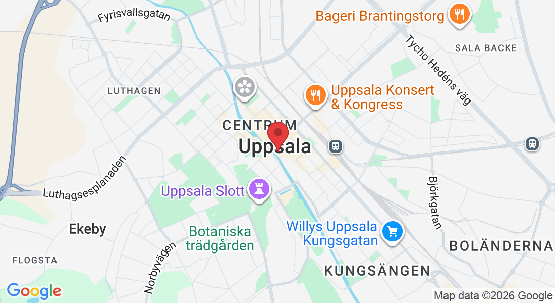 Smedsgränd 2a, 753 20 Uppsala, Sverige