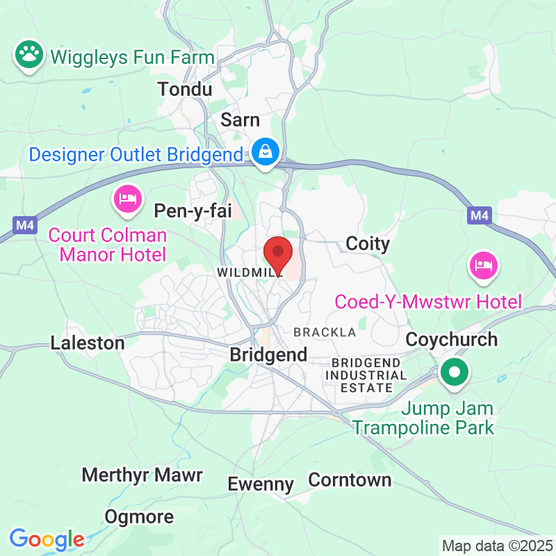 Coity Rd, Bridgend CF31 1NN, UK