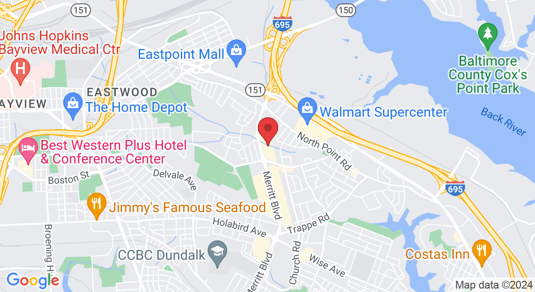 1123 Merritt Blvd, Dundalk, MD 21222, USA