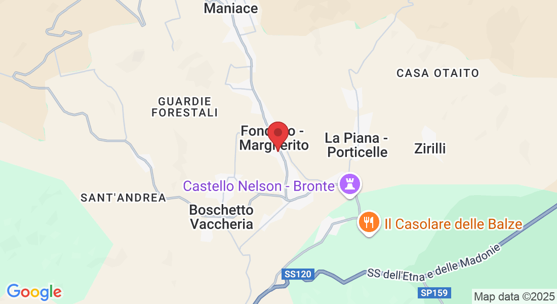 Corso Margherito, 135, 95030 Maniace CT, Italia