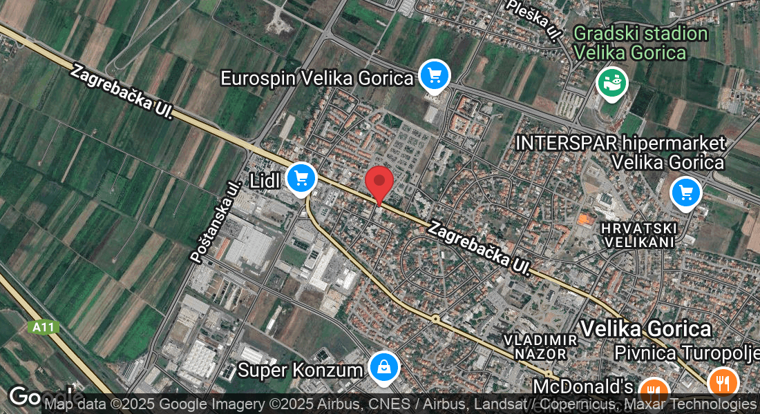 Zagrebačka Ul. 95, 10410, Velika Gorica, Hrvatska