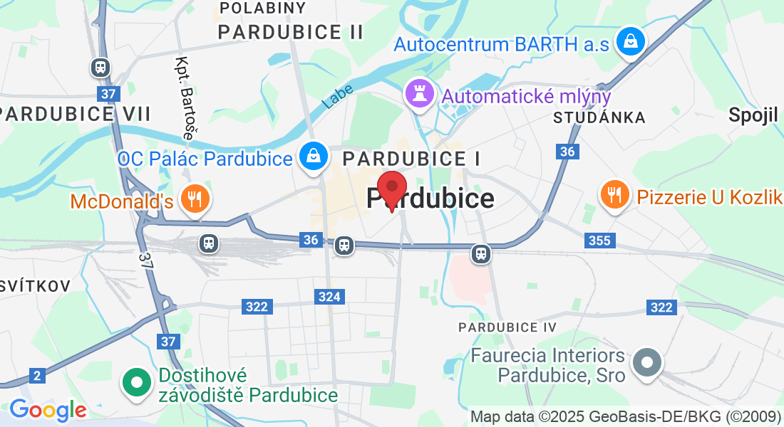 Jindřišská 1620, 530 02 Pardubice I-Zelené Předměstí, Česko