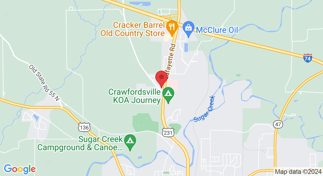 1705 Lafayette Rd, Crawfordsville, IN 47933, USA