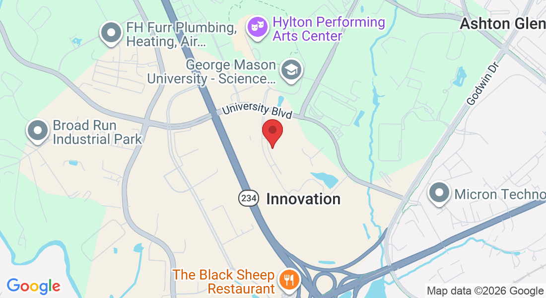 Historic District, Parking lot, 9413 Innovation Dr, Manassas, VA 20110, USA