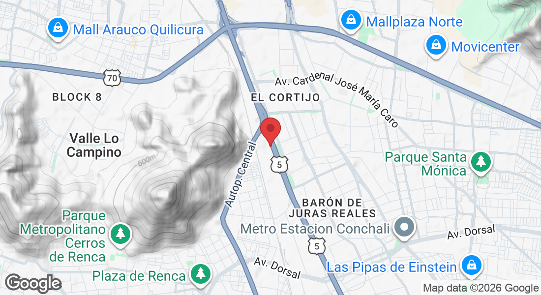 Av. Pdte. Eduardo Frei Montalva 5300, 8640000 Renca, Región Metropolitana, Chile