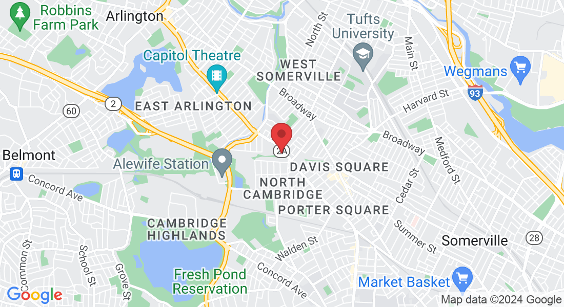 2464 Massachusetts Ave # 127, Cambridge, MA 02140, USA
