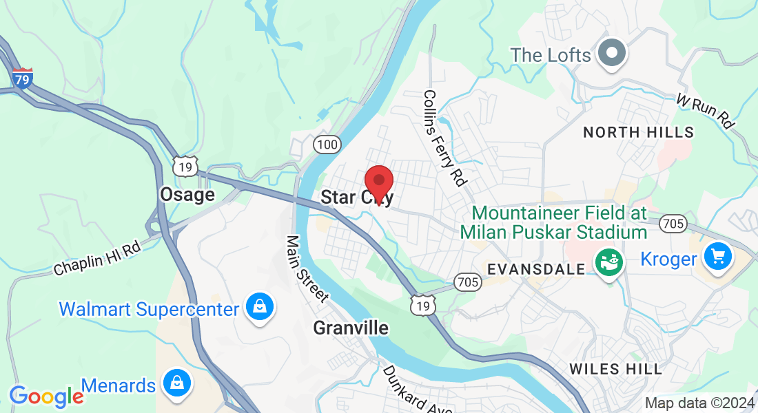 3411 University Ave Suite 1, Morgantown, WV 26504, USA