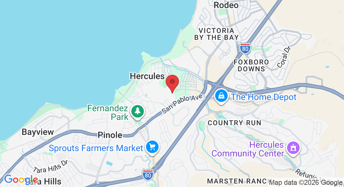 163 Overlook Terrace, Hercules, CA 94547, USA