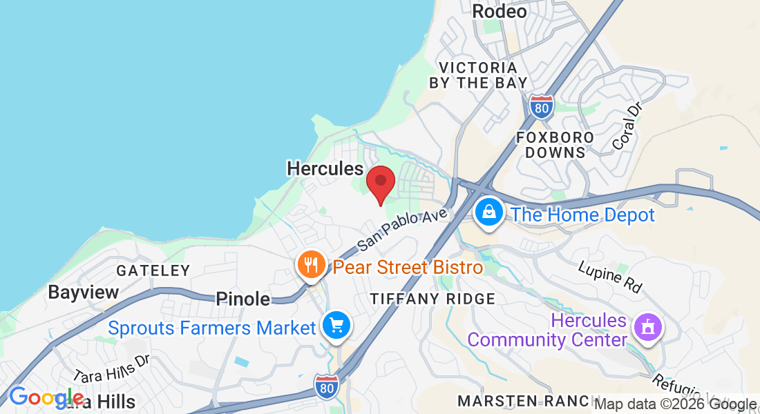 163 Overlook Terrace, Hercules, CA 94547, USA
