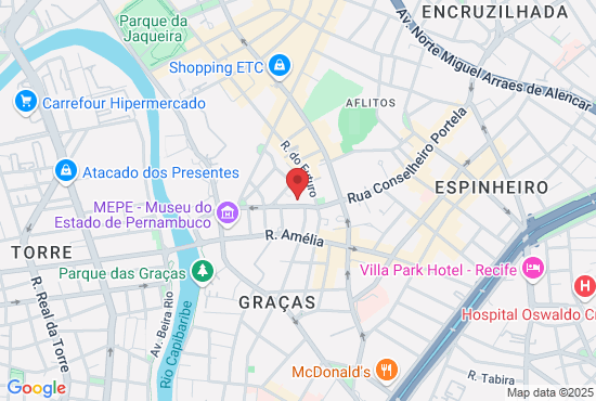 Edifício Fernando Teixeira Basto - Rua Senador Alberto Paiva, 347 - Sala 3 - Graças, Recife - PE, 52050-260, Brasil