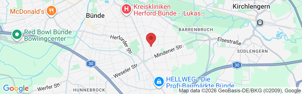 Elsemühlenweg 83, 32257 Bünde, Deutschland