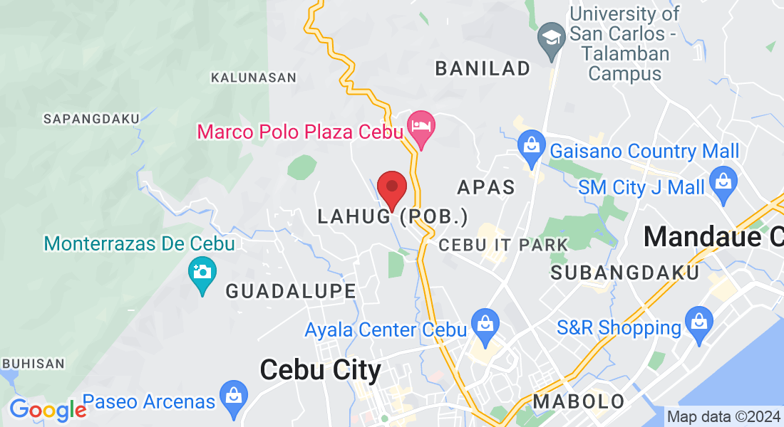8VMV+MJG, Camino Real, Cebu City, 6000 Cebu, Philippines