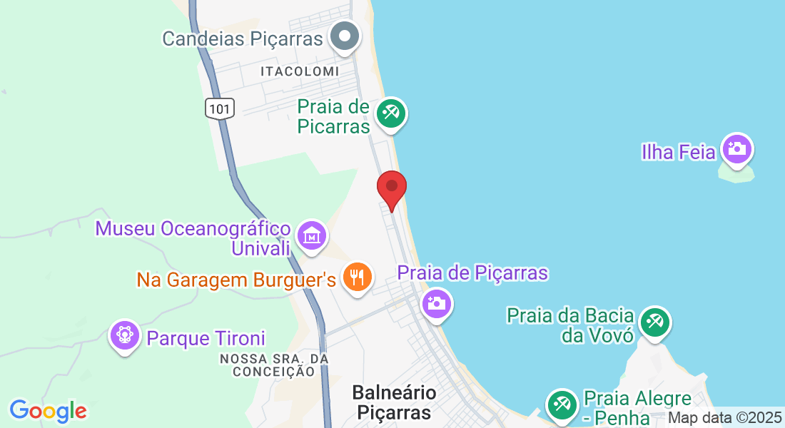 Av. Nereu Ramos, Balneário Piçarras - SC, Brasil