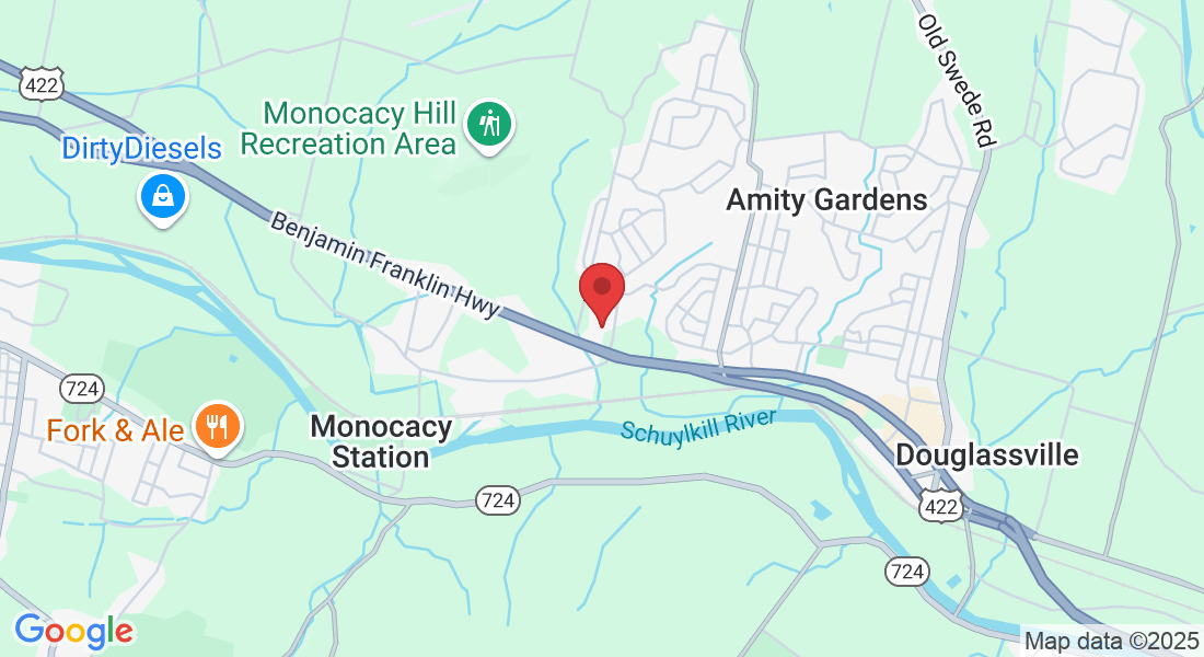 117 N Monocacy Creek Rd, Douglassville, PA 19518, USA