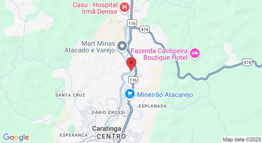 Av. Dário da Anunciação Grossi, 1658 - Dário Grossi, Caratinga - MG, 35304-210, Brazil