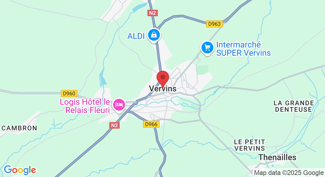 02140 Vervins, France