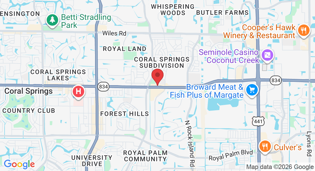 7913 W Sample Rd, Coral Springs, FL 33065, USA