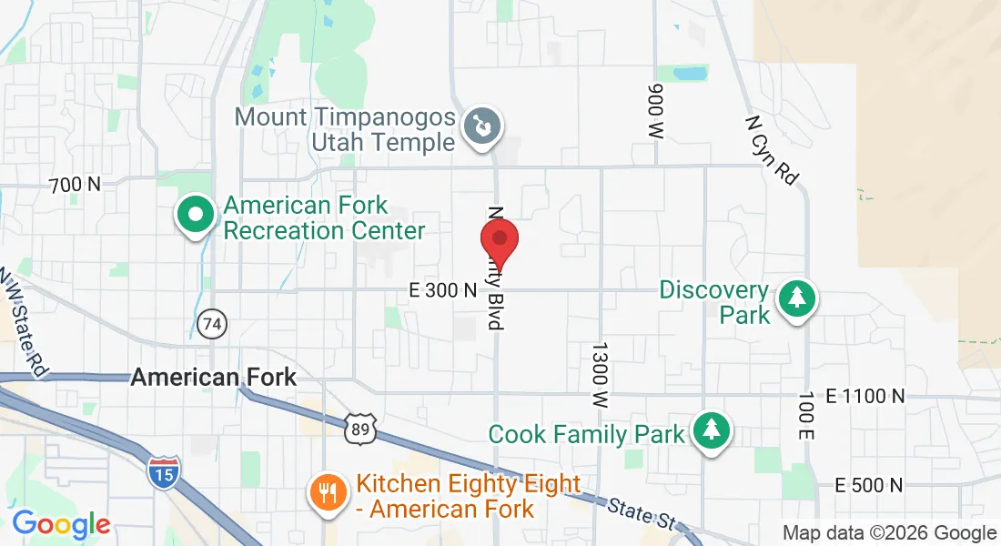 358 N 1100 E, American Fork, UT 84003, USA