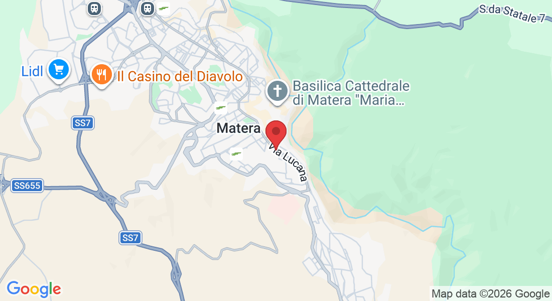 Via Lucana, 260, 75100 Matera MT, Italia