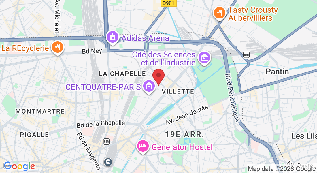 43 Rue Archereau, 75019 Paris, France