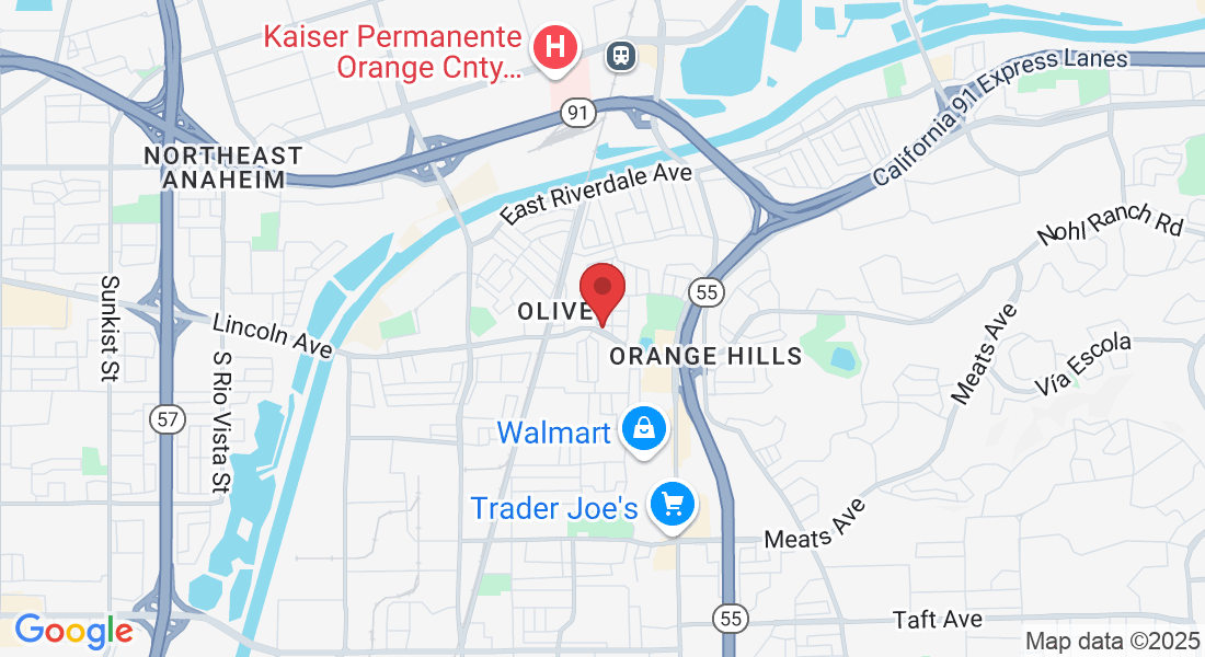 1107 E Lincoln Ave, Orange, CA 92865, USA