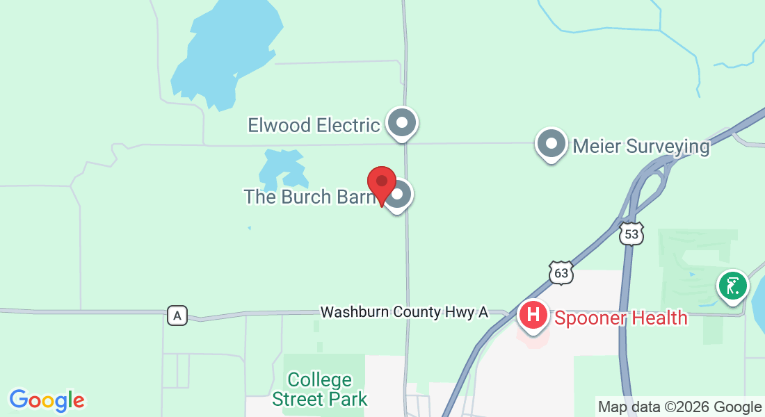 N5921 Co Hwy K, Spooner, WI 54801, EE. UU.