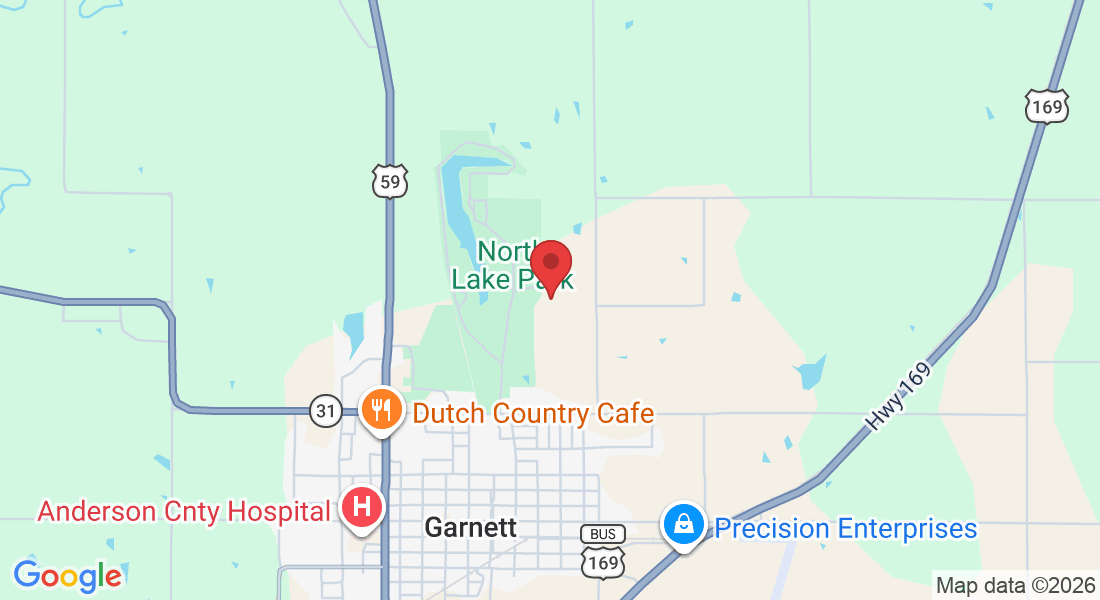 1210 NE Golf Course Rd, Garnett, KS 66032, USA