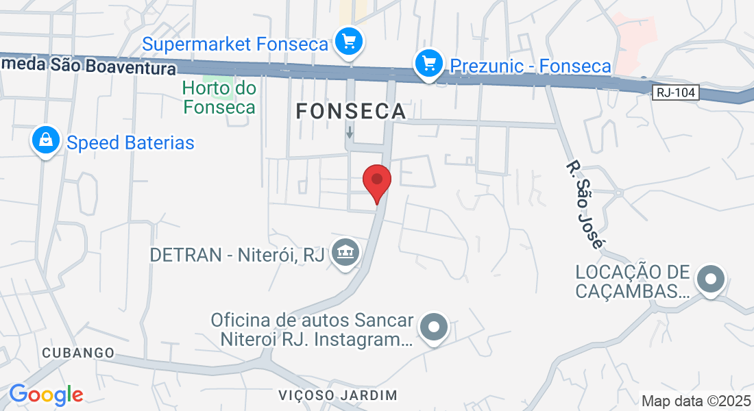 R. Des. Lima Castro, 154 - Fonseca, Niterói - RJ, 24120-350, Brasil